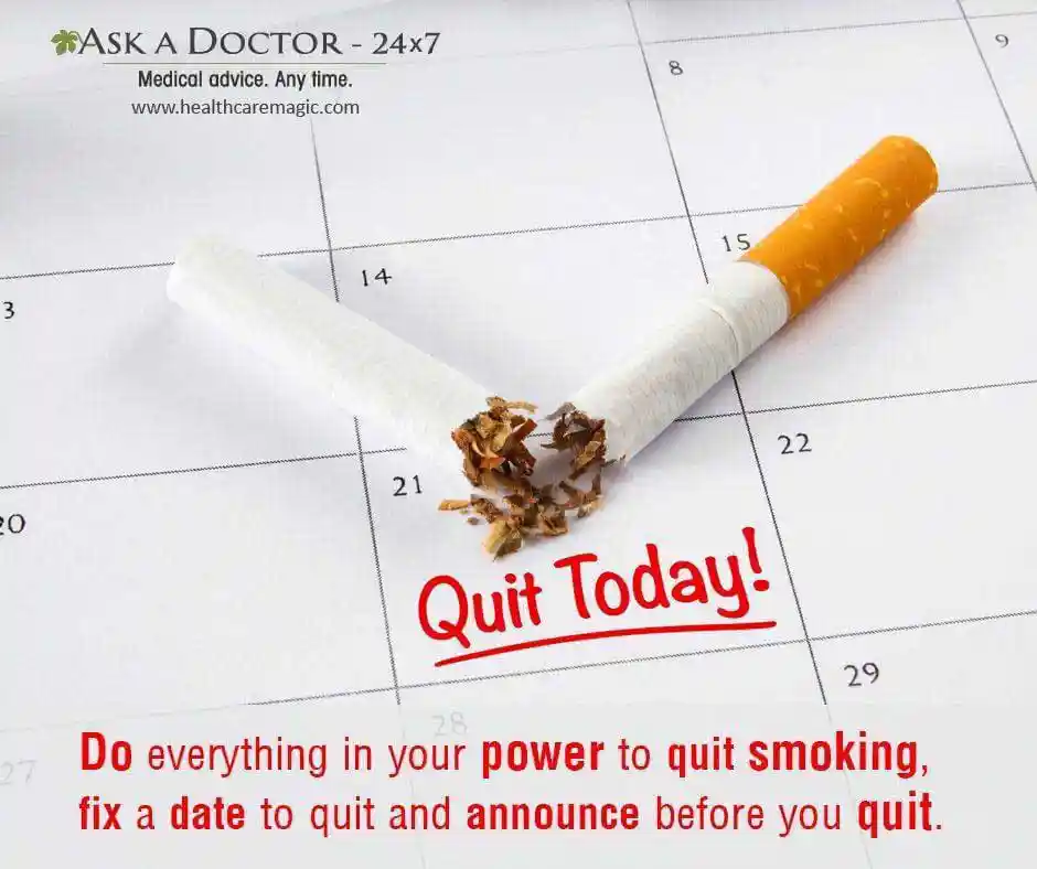 quit smoking =